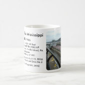 Towboten op de Mississippi Koffiemok (Center)