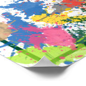 Towdah: Hebreeuws Woord voor Lof Poster (Hoek)