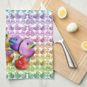 TOWEL - RUBBER DUCKIES THEEDOEK (Quarter Fold)