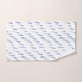 Towel Set - Lavender Patterns Bad Handdoek (Handdoek)