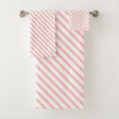 Towel Set - Stripe Pattern Bad Handdoek (Insitu)