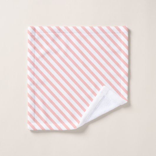 Towel Set - Stripe Pattern Bad Handdoek (Wasdoekje)
