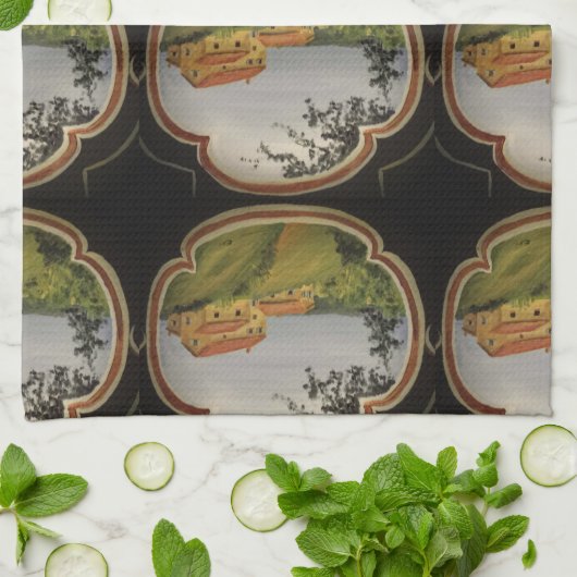 Towel van Tuscan Villa Kitchen Theedoek (Gevouwen)