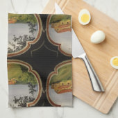 Towel van Tuscan Villa Kitchen Theedoek (Quarter Fold)