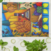 Towelen van Tocany Delights American Mojo Kitchen Theedoek (Gevouwen)