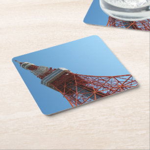 Tower 東 タ ー kartonnen onderzetters