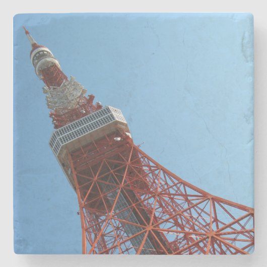 Tower 東 タ ー stenen onderzetter (Voorkant)