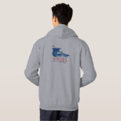 Tower 15 Beach Club hoodie (Achterkant volledig)