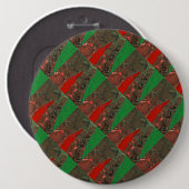 "Tower #2" Abstracte Art Button (Voorkant /achterkant)