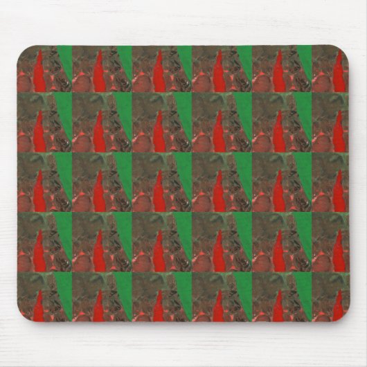 "Tower 2" - Verbonden abstract design mousepad Muismat (Voorkant)