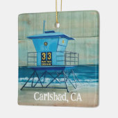 Tower 33 Carlsbad, CA kerstversiering Keramisch Ornament (Links)