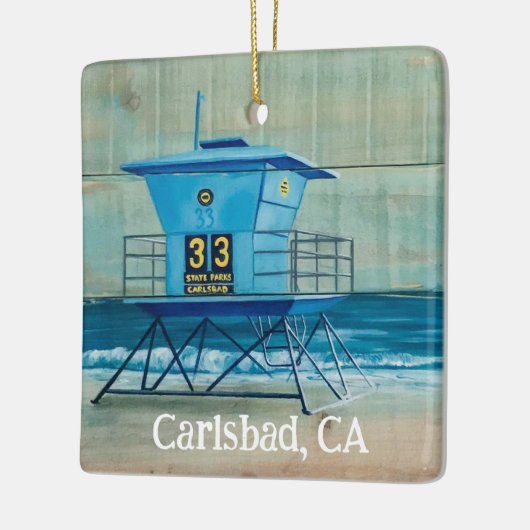 Tower 33 Carlsbad, CA kerstversiering Keramisch Ornament (Links)