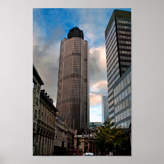 Tower 42 Formerly Natwest Building London UK Poster (Voorkant)