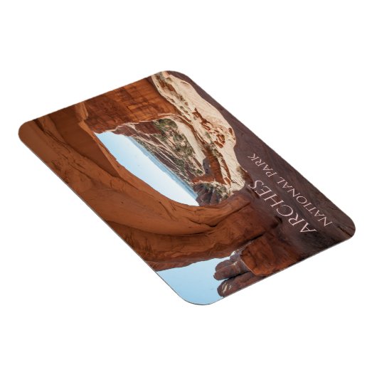 Tower Arch, Arches National Park, Utah Ansichtkaar Magneet (Rechterzijde)