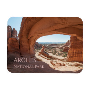 Tower Arch, Arches National Park, Utah Briefkaart Magneet