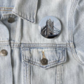 Tower Bridge-badge Ronde Button 5,7 Cm (In situ)