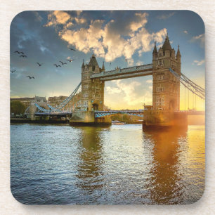 Tower Bridge bij Sunset Onderzetter