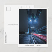 Tower Bridge Briefkaart (Voorkant / Achterkant)