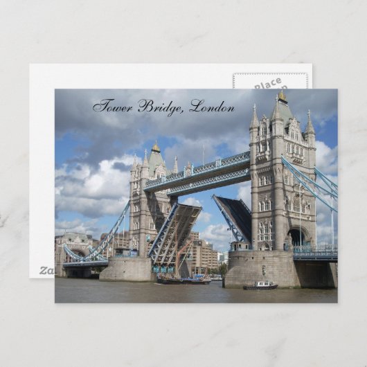Tower Bridge-Briefkaart Briefkaart (Voorkant / Achterkant)
