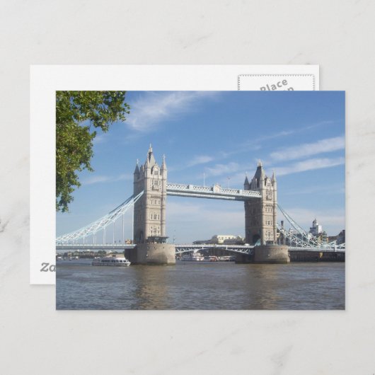 Tower Bridge-Briefkaart Briefkaart (Voorkant / Achterkant)