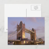 Tower Bridge-Briefkaart Briefkaart (Voorkant / Achterkant)