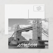 Tower Bridge  briefkaart Londen (Voorkant / Achterkant)