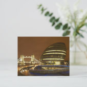 Tower Bridge, en Greater London Authority Briefkaart (Staand voorkant)