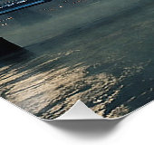 Tower Bridge en London Fog Perfect Poster (Hoek)