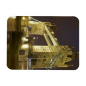 Tower Bridge en River Thames bij de schemering, Lo Magneet (Horizontaal)