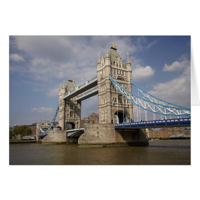 Tower Bridge en rivier de Theems, Londen, (Voorkant Horizontaal)