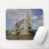 Tower Bridge en rivier de Theems, Londen, Muismat (Met muis)