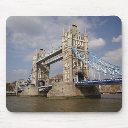 Tower Bridge en rivier de Theems, Londen, Muismat (Voorkant)