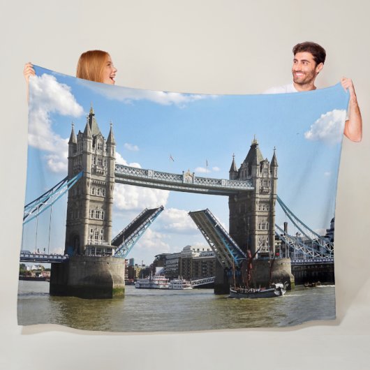 TOWER BRIDGE FLEECE DEKEN (In situ)