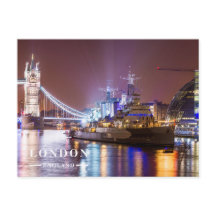 Tower Bridge Historisch Oorlogsschip Londen