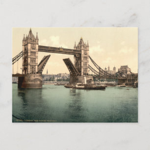 Tower Bridge I, Londen, Engeland Briefkaart