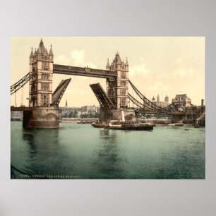 Tower Bridge I, Londen, Engeland Poster