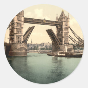 Tower Bridge I, Londen, Engeland Ronde Sticker