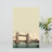 Tower Bridge II, Londen, Engeland Briefpapier (Staand voorkant)