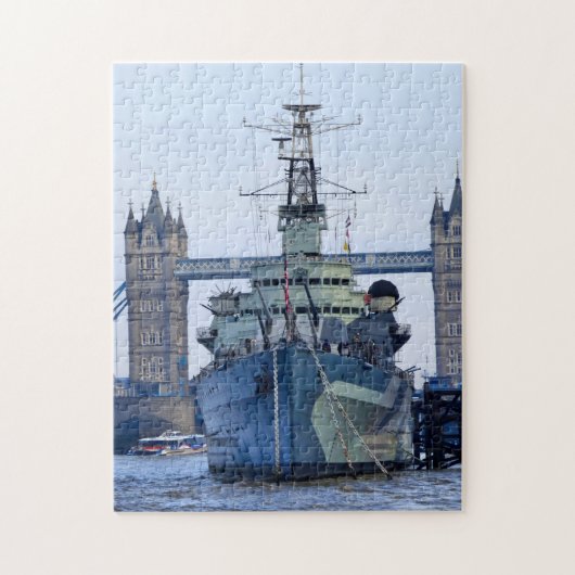 Tower Bridge. Legpuzzel (Verticaal)