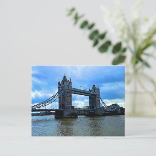 Tower Bridge, Londen #2 Briefkaart (Staand voorkant)