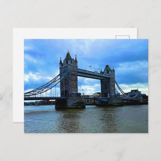 Tower Bridge, Londen #2 Briefkaart (Voorkant / Achterkant)