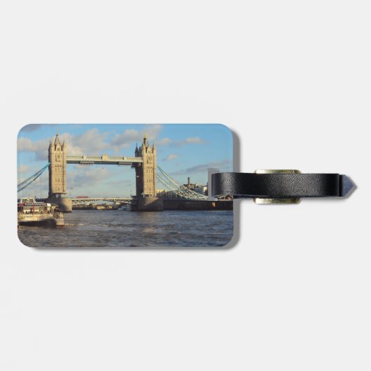 Tower Bridge, Londen Bagagelabel (Achterkant horizontaal)