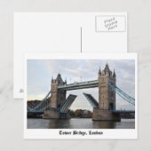 Tower Bridge, Londen Briefkaart (Voorkant / Achterkant)