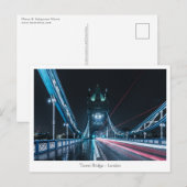 Tower Bridge Londen Briefkaart (Voorkant / Achterkant)