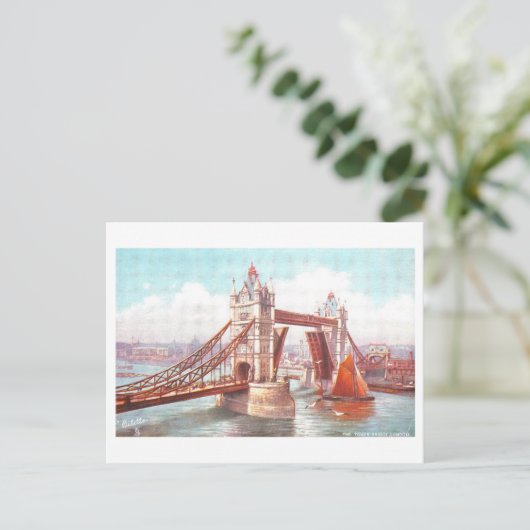 Tower Bridge Londen  Briefkaart (Staand voorkant)