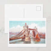 Tower Bridge Londen Briefkaart (Voorkant / Achterkant)
