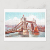 Tower Bridge Londen  Briefkaart (Voorkant)