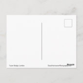 Tower Bridge, Londen Briefkaart (Achterkant)