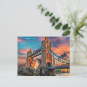 Tower Bridge Londen Briefkaart (Staand voorkant)