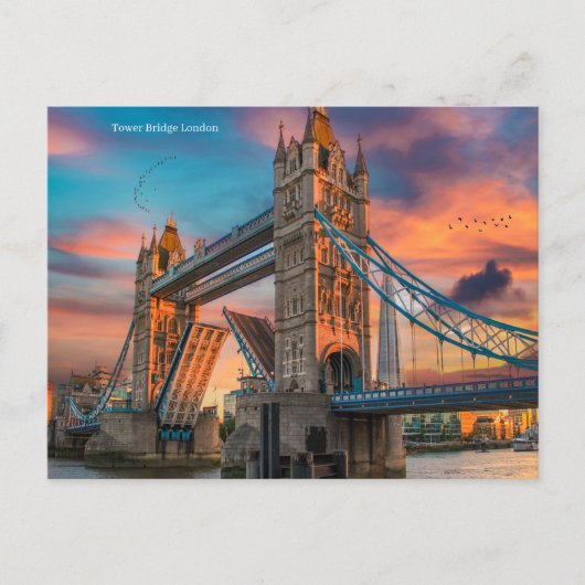 Tower Bridge Londen Briefkaart (Voorkant)